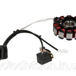 Статор генератора Piaggio 4T 125-200cc 1995-2017  Liberty, Typhoon, Vespa, X8, Fly, GT, Granturismo