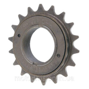 Зірка задня, тріскачка на 18 зуб. Piaggio Ciao, Si, Bravo, Mix, Boss, Boxer