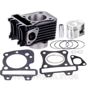 ЦПГ, циліндр, поршнева Piaggio 80cc 4T 2V Liberty, Zip, Fly,, Aprilia Scarabeo, Sport City