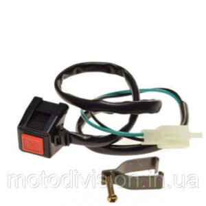 Кнопка запуску, пуску, глушіння мотоцикла. Ендуро, крос, квадро.