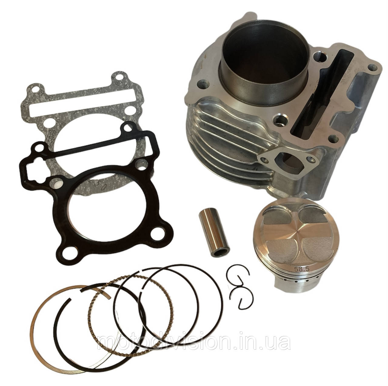 ЦПГ, циліндр, поршнева 4Т 4V 155cc Yamaha Cygnus, Zuma, BWS, X-Over, Flame - Зображення 3