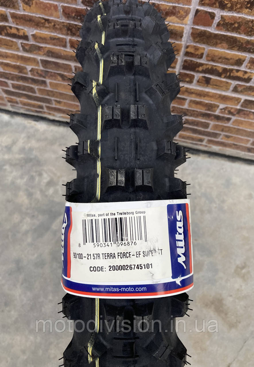 Резина ендуро/крос 90/100-21 R21 Mitas TERRA FORCE-EF Super - Зображення 2