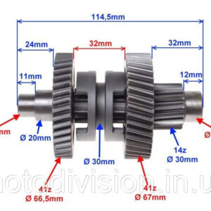 Вал вибору передач, вал кпп, вал коробки передач ATV 150-200cc