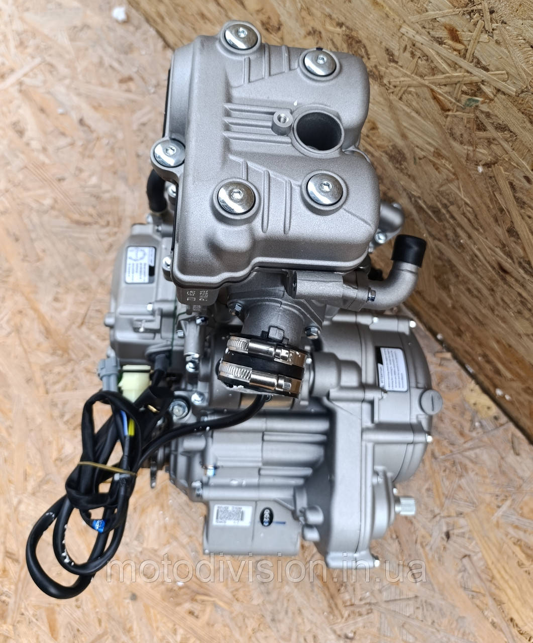Двигун Zongshen NC300S 182MN 300cc 4 клапана, 2 розпредвала - Зображення 5