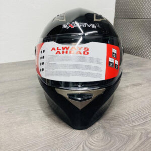 Шолом дорожній інтеграл EX Integral Black Gloss + окуляри M (57-58 cм)