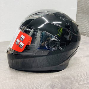 Шолом дорожній інтеграл EX Integral Black Gloss + окуляри XL (61-62 cм)